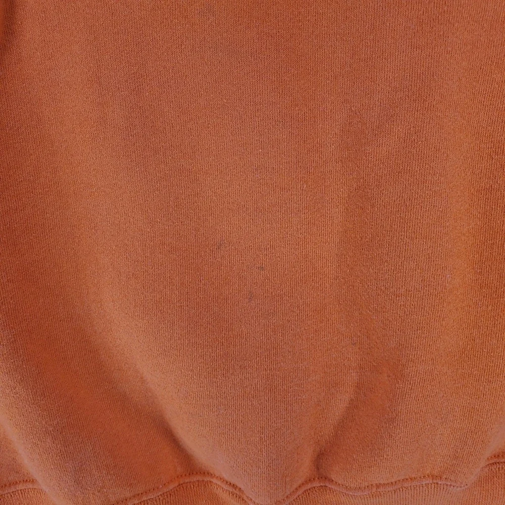 Vintage 90s Russell‎ Athletic Sweatshirt Orange Blank Crewneck Mens XL Made USA